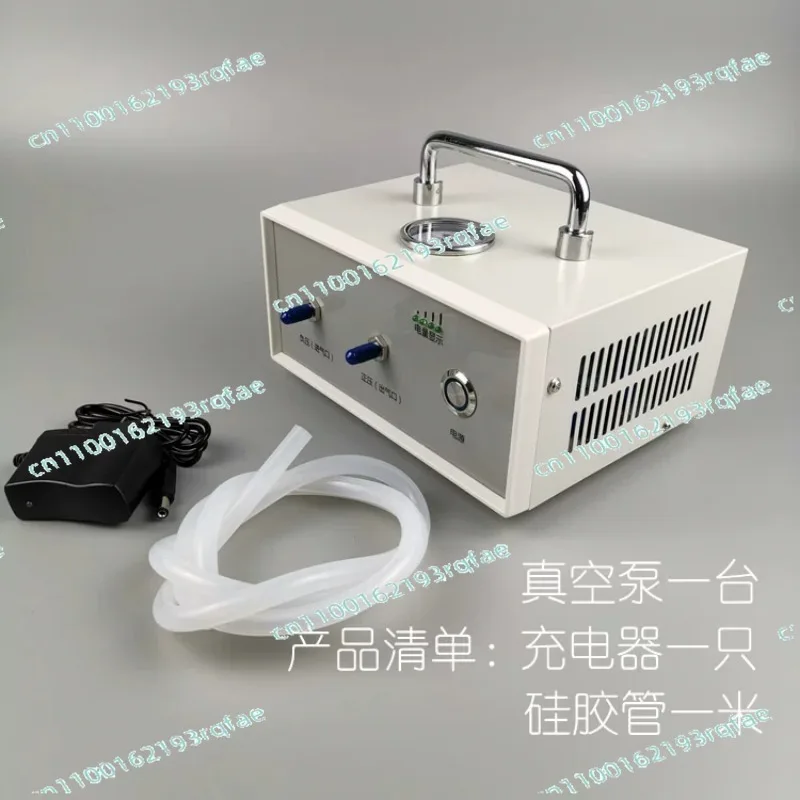 

AC 100-240V Adjustable Pressure-80KPA 10L/MIN Laboratory Oil-free Mini Diaphragm Vacuum Pump Electric Small Suction Filter Pump