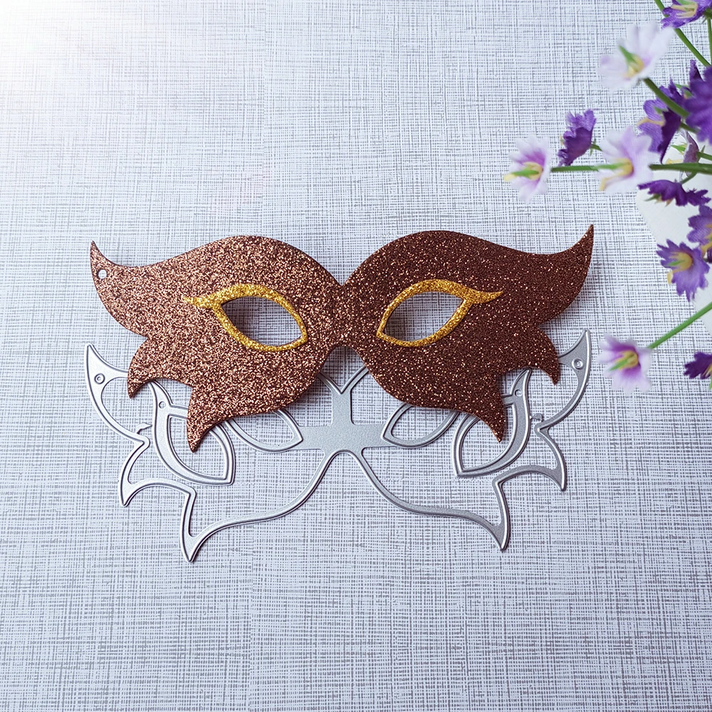 New and Exquisite Glasses Mask cutting dies scrapbook decoration embossed photo album decoration card making DIY crafts