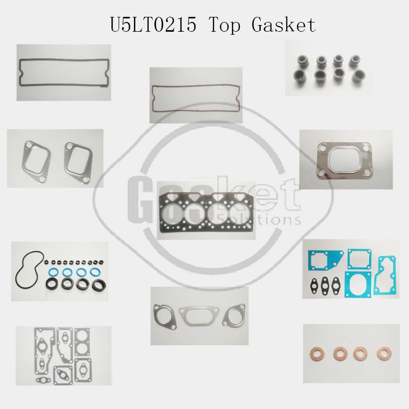 

U5LT0215 U5LT0317 U5LT0355 U5LT1178 Upper Gasket Set For Perkins Excavator Diesel Engine Gasket Parts