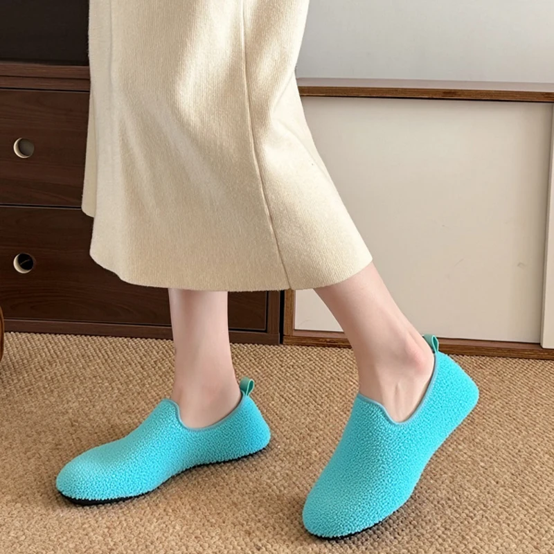 

Women Shoes Winter Men Shoes Casual Shoes for Men Women Warm Cotton Shoe Women Thin Bottom Indoor Soft Plush Slippers Woman Man
