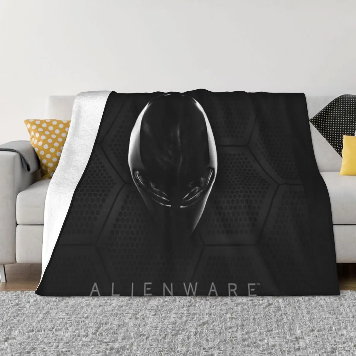 Alienware PC Gamer Art An Ultra-Soft Micro Fleece Blanket