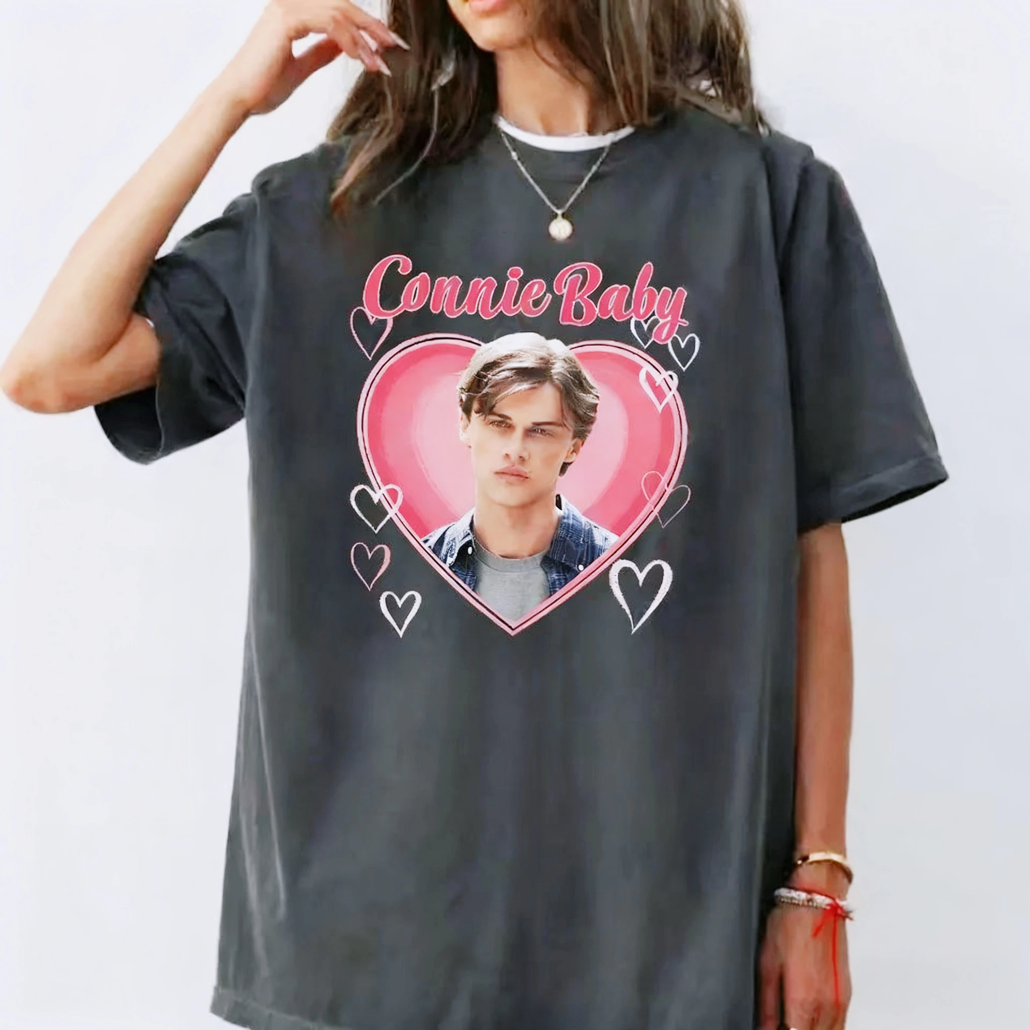 Equipe Conrad Cousins Praia Retro O Verão I Turned Pretty Gráfico Camisetas Mulher Homem Moda Casual Camiseta de Algodão Streetwear