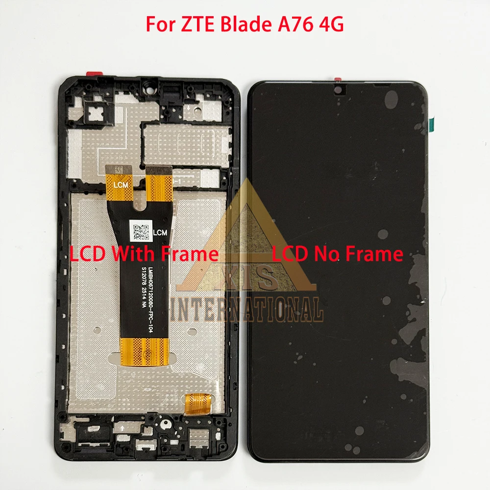 Original IPS For ZTE Blade A76 4G/A36/A56/A56 Pro Display Screen