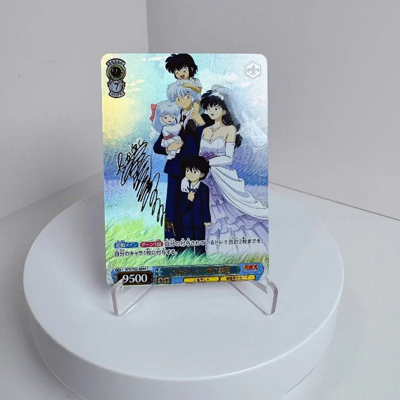 ACG Girl Higurashi Kagome Ayanami Rei Yuuki Asuna Tokisaki Kurumi Wedding Dress Flash Card Anime Classics Game Collection Card