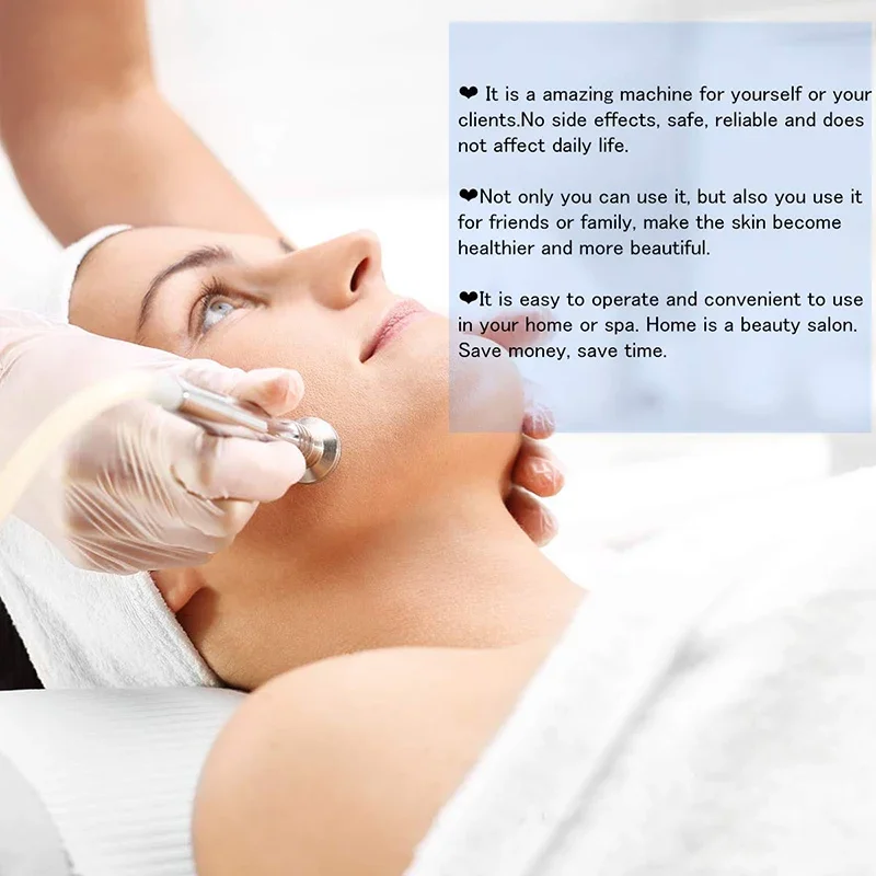 Diamond Microdermabrasion Machine 3 in 1 High Suction Facial Peeling Device Cleansing Skin Facial Skin Care Household Equipment