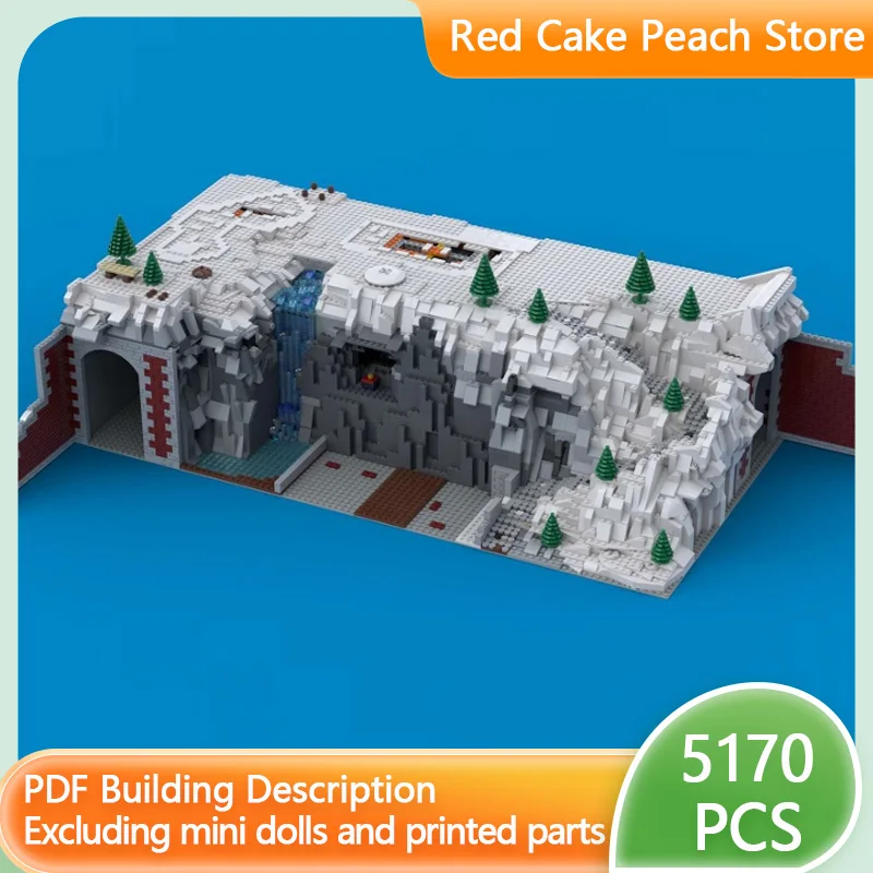 

Модель средневекового замка MOC, строительные блоки, деревня, маленький тоннель, модульная технология, детские праздничные подарки, игрушки для сборки, набор