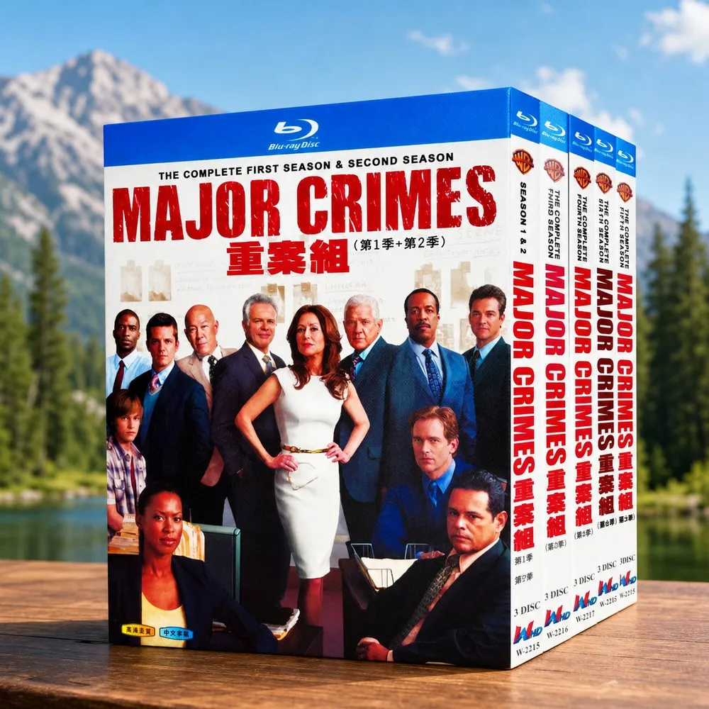 Blu-ray Ultra HD US TV Series The Closer Seasons 1–7 Box Set with English and Traditional Chinese Subtitles