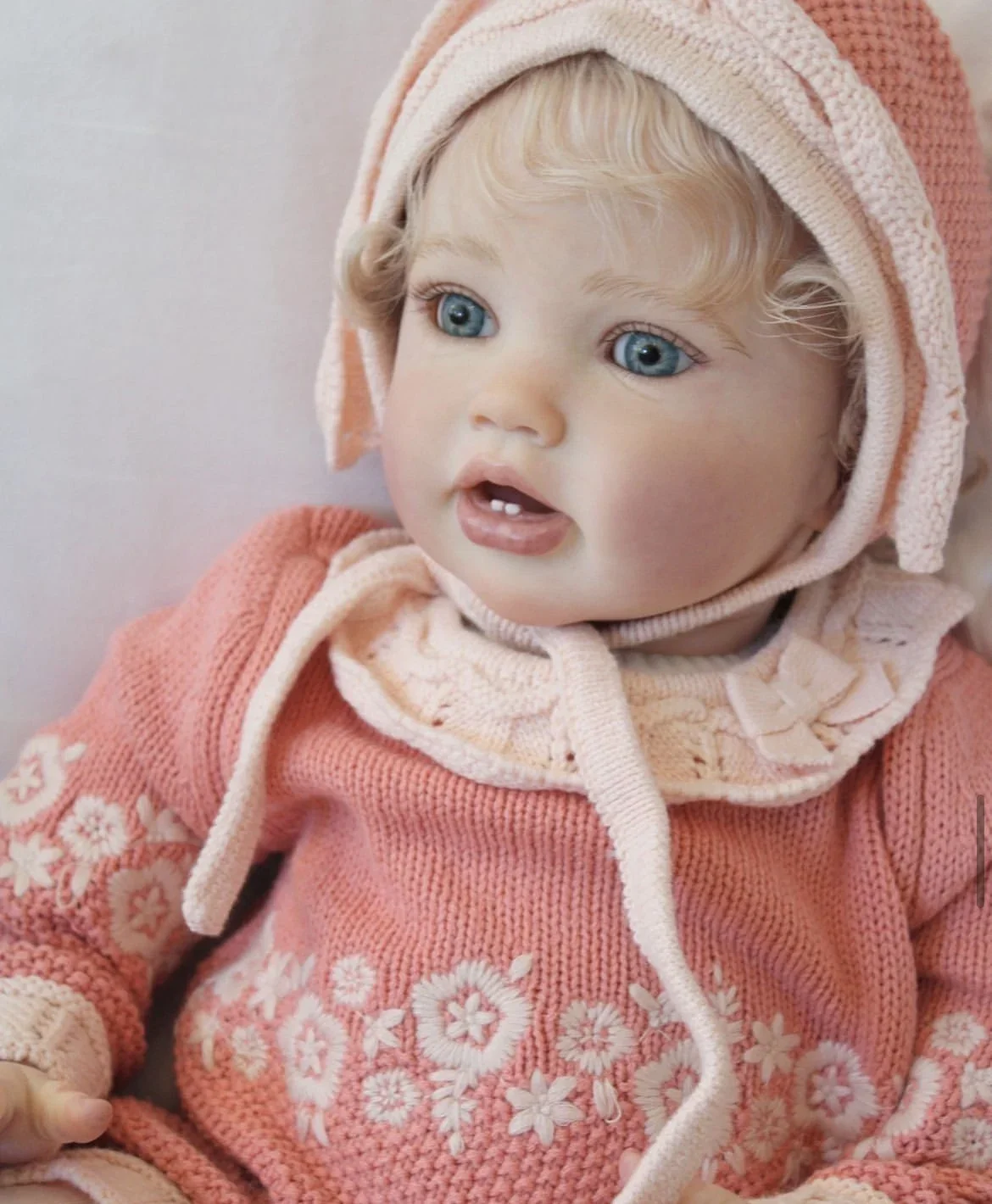 Custom Made 24inch Reborn Baby Doll Lottie With Hand-Rooted Hair DIY Part  Finished Doll Christmas Gift