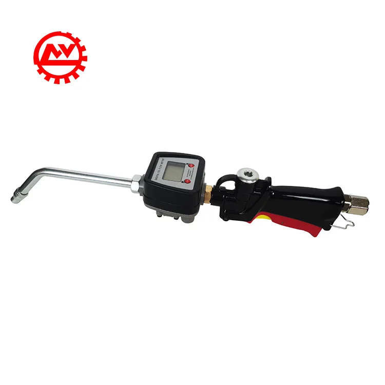 Heavy Duty High Accuracy Pneumatic Digital Oil Meter Gun