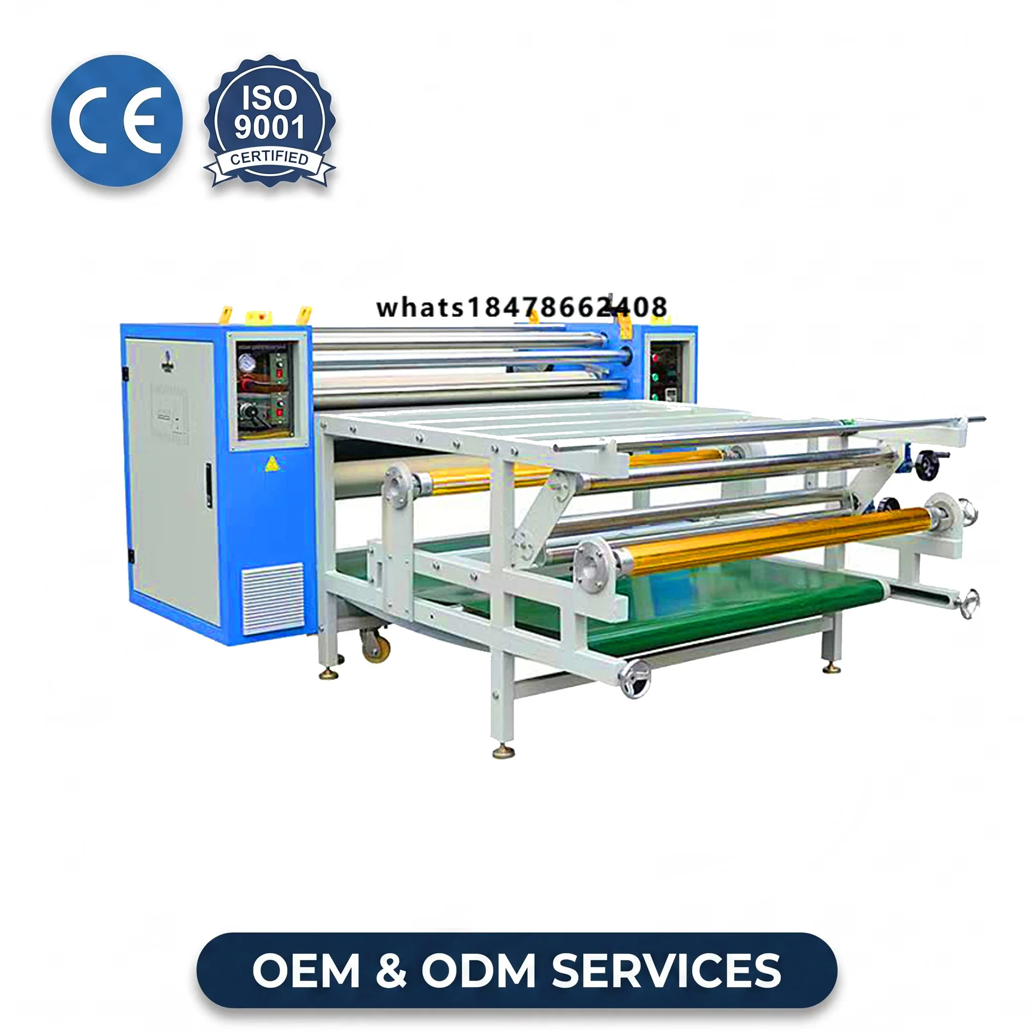 Factory Direct Roller  Heat Press Machine Calndra Sublimation for Textile Printing Equipment Distributor