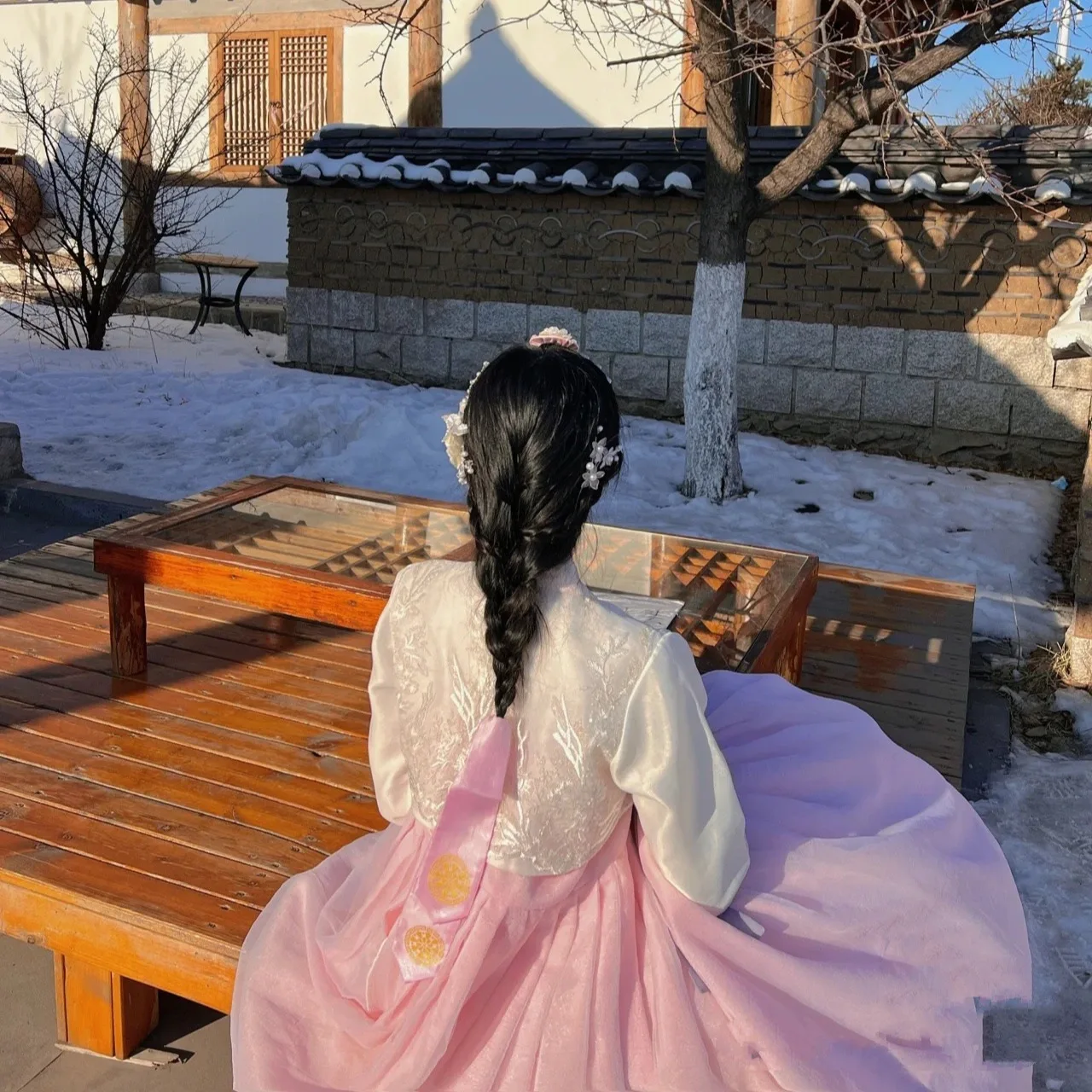 

Women's clothing,Hanbok,Yanji costumes,daily performance costumes, Korean ethnic costumes, women's improved performance costumes