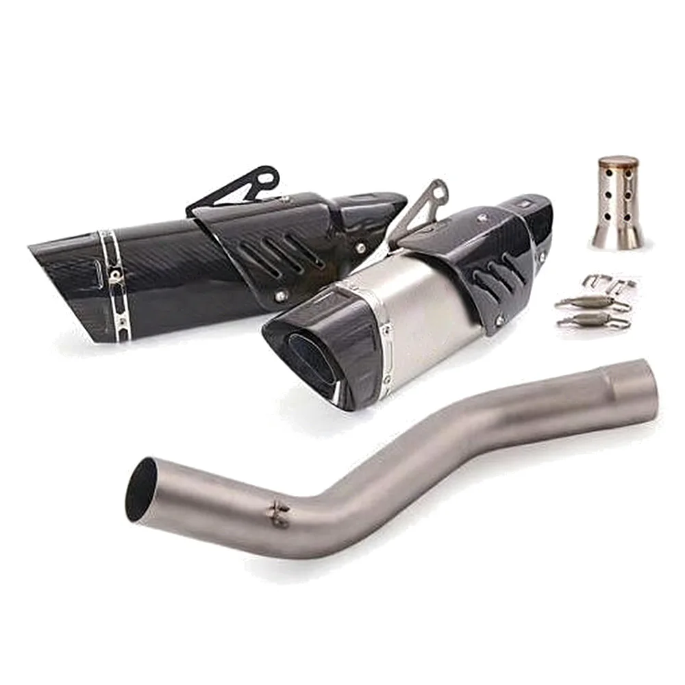 Auspuffanlagen für Kawasaki Ninja ZX6R ZX636 2009-2023 Auspuffrohr 51mm Schalldämpfer Schalldämpfer Slip-on Auspuffrohre – Detail 6
