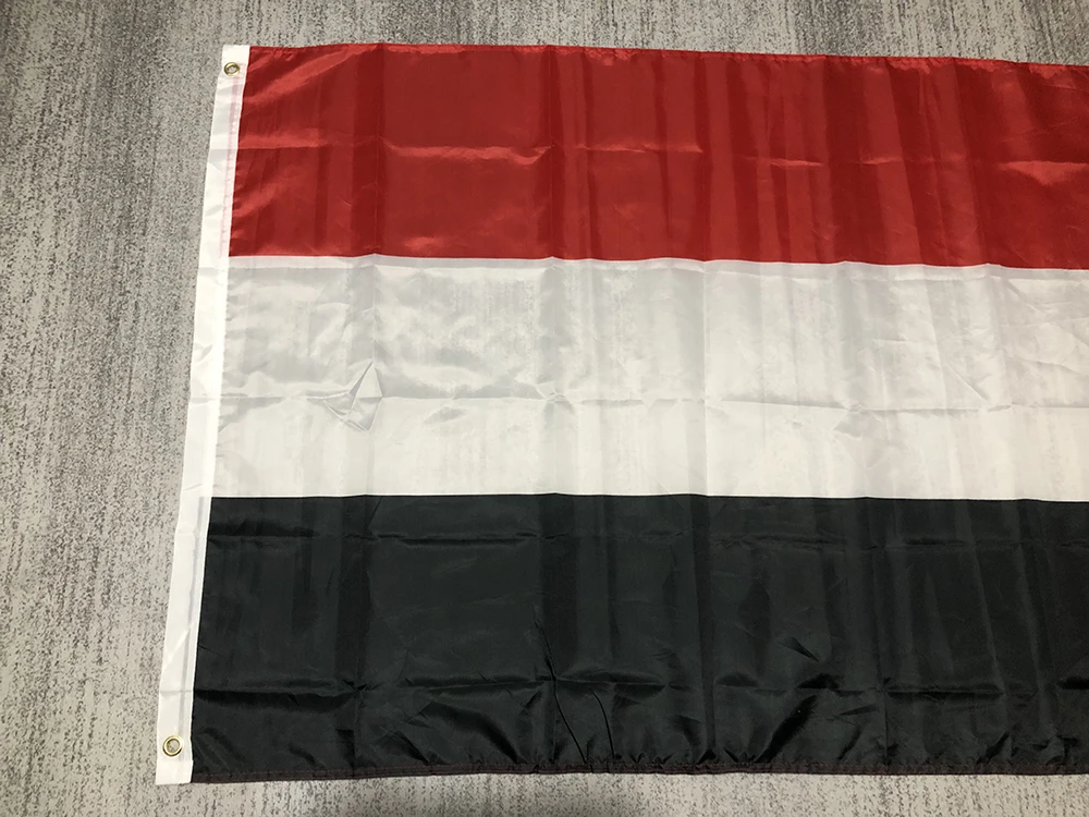 ZXZ free shipping Yemen flag 90x150cm Yemen Hanging National flags banner indoor outdoor decoration