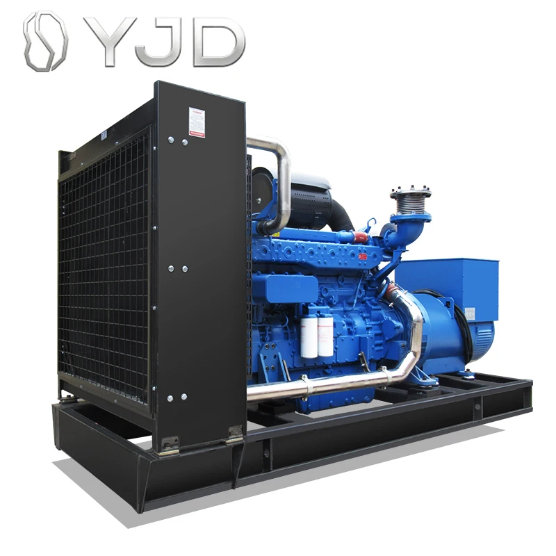 Yuchai Engine Series CE Factory Manufactured 300kw Open Frame Type Diesel Generator with Set One-Button Start 50/60hz Frequency