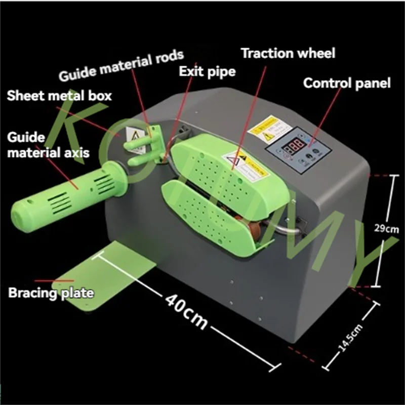 C10 Cushion Air Cushion Machine Air Column Bag Inflator Automatic Filling Air Pillow Bag Bubble Film Bubble Bag Machine