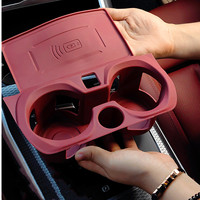 Car Coaster Centre Console Cup Holder Pad For BMW 3 5 Series X3 X4 G30 G38 G32 6GT G20 G22 G01 G02 G08 Silicone Accessory