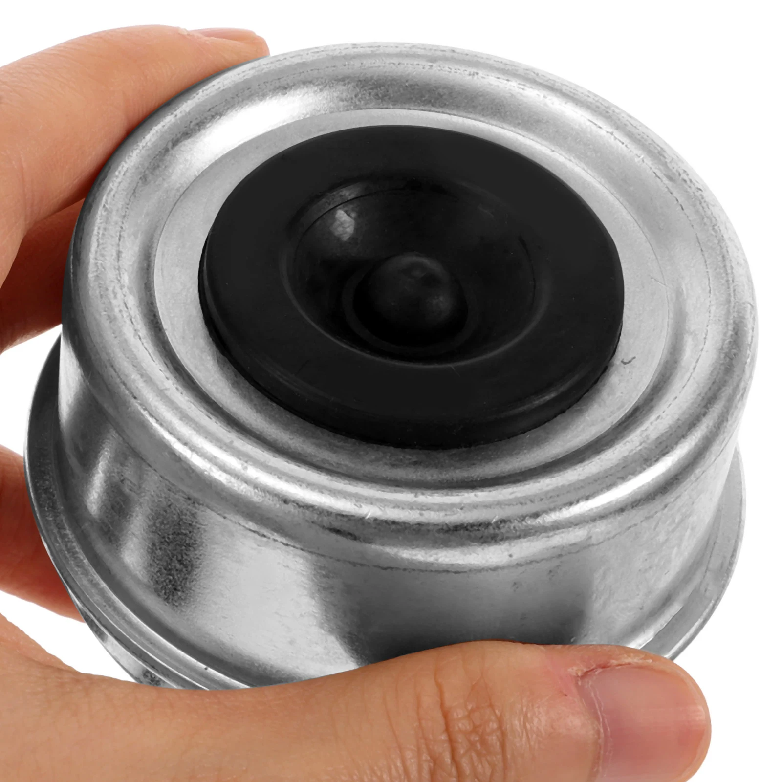 

4pcs Metal Trailer Axle Dust Caps Waterproof Bearing Protection Boat Camper Trailers Easy Install Replacement Check