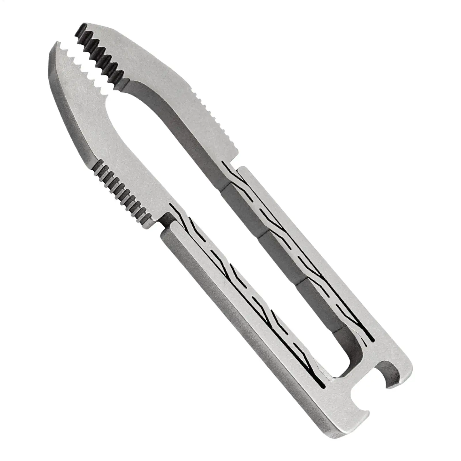 

Пинцет для бровей, маленький пинцет из титанового сплава с функцией открывания бутылок, уличный инструмент для зажима бровей, ремесло, домашний кемпинг