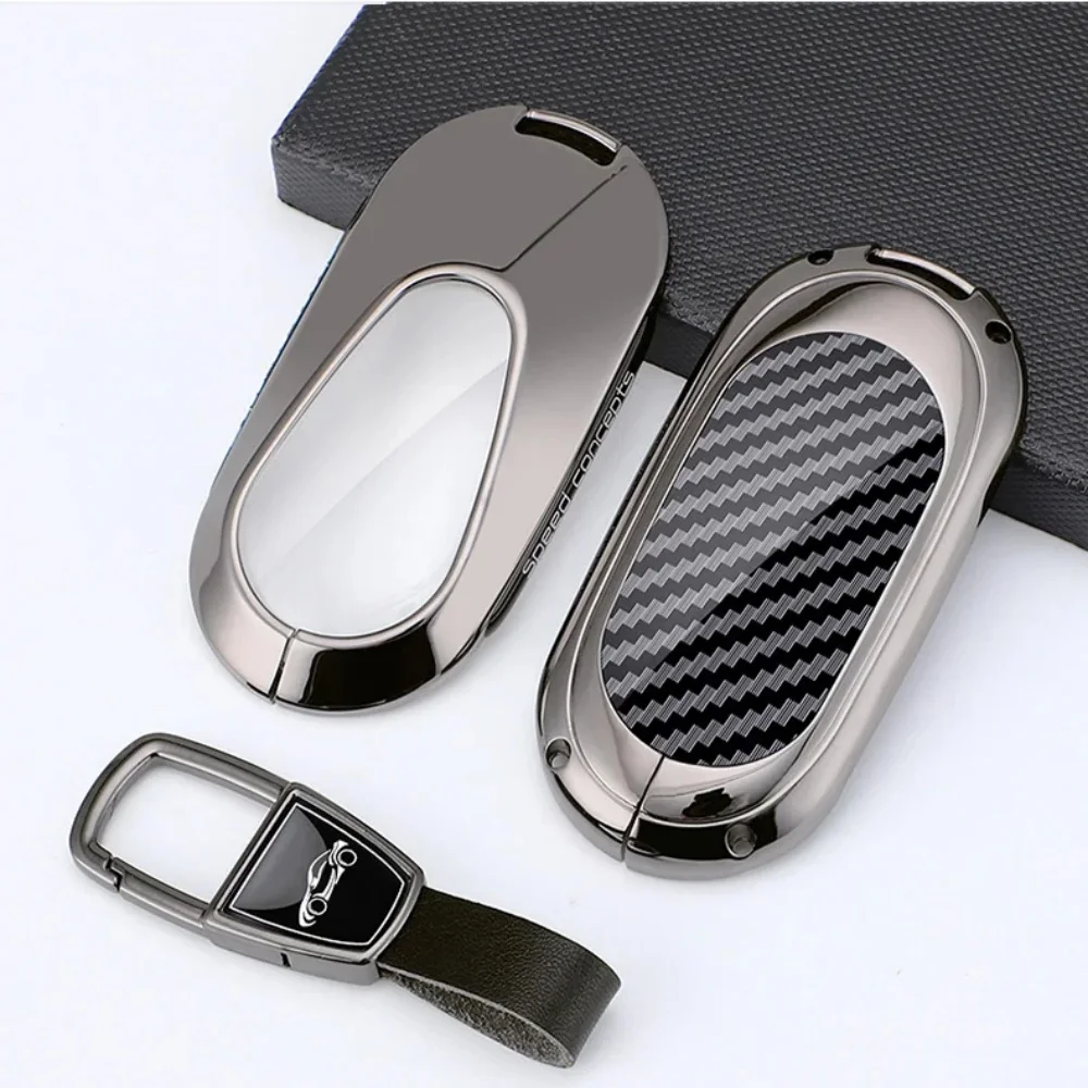 For Mercedes Benz W223 W206 S350L S400L S450L S500L 2021 C/S Grade Zinc Alloy Car Remote Control Key Case Key Cover