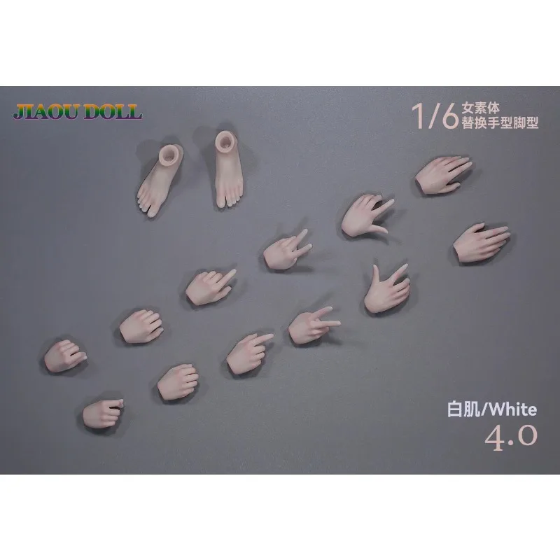 在庫あり-ハードカバー版-1-6スケール-女性兵士-ハンドシェイプフィート-40-ボディアクセサリー-12インチ-joq-21d-jiaoudoll-アクションフィギュア対応
