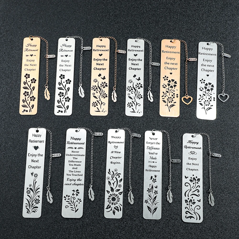 

1pcs Stainless Steel Rose Bookmark Unique Hollow Design Suitable for Fiction Fans, Reading Markers Office Supplies for Authors