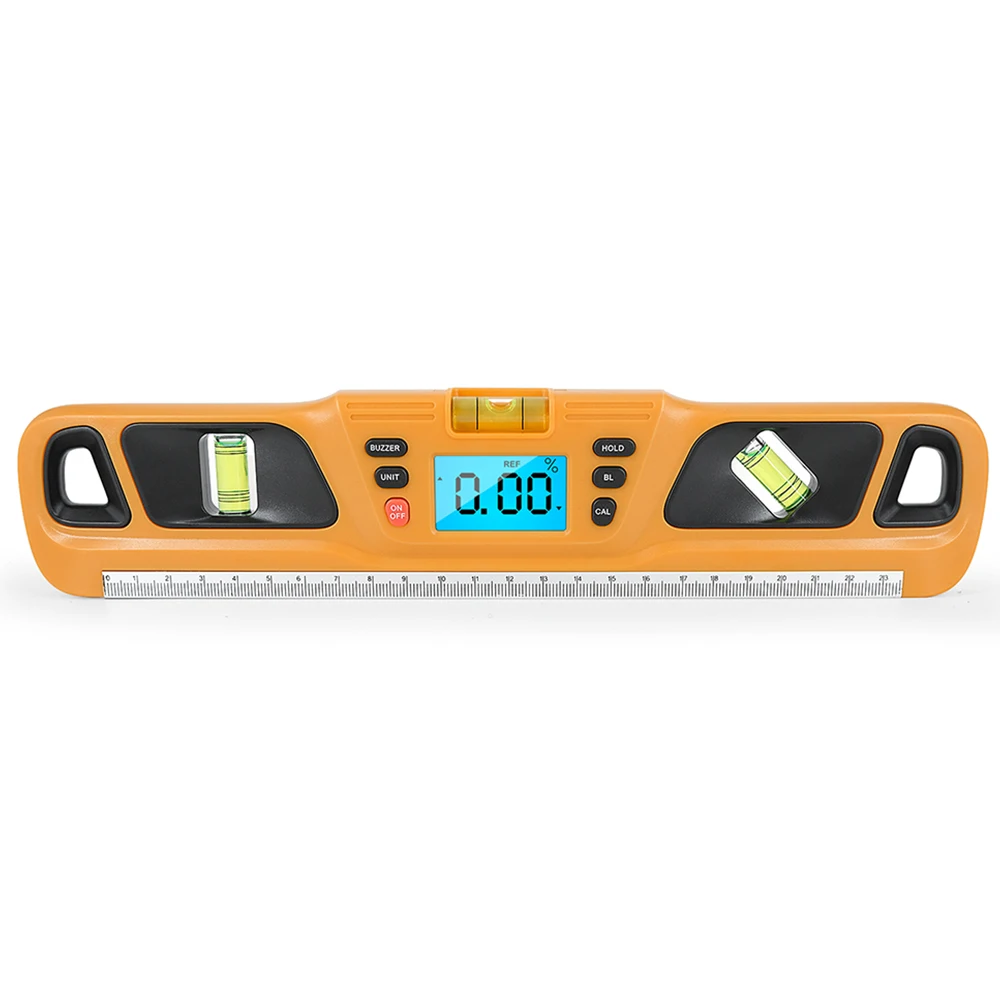 Digital Spirit level Protractor Bubble Electric Level Inclinometer Horizontal Scale Ruler 360 degree Angle Finder