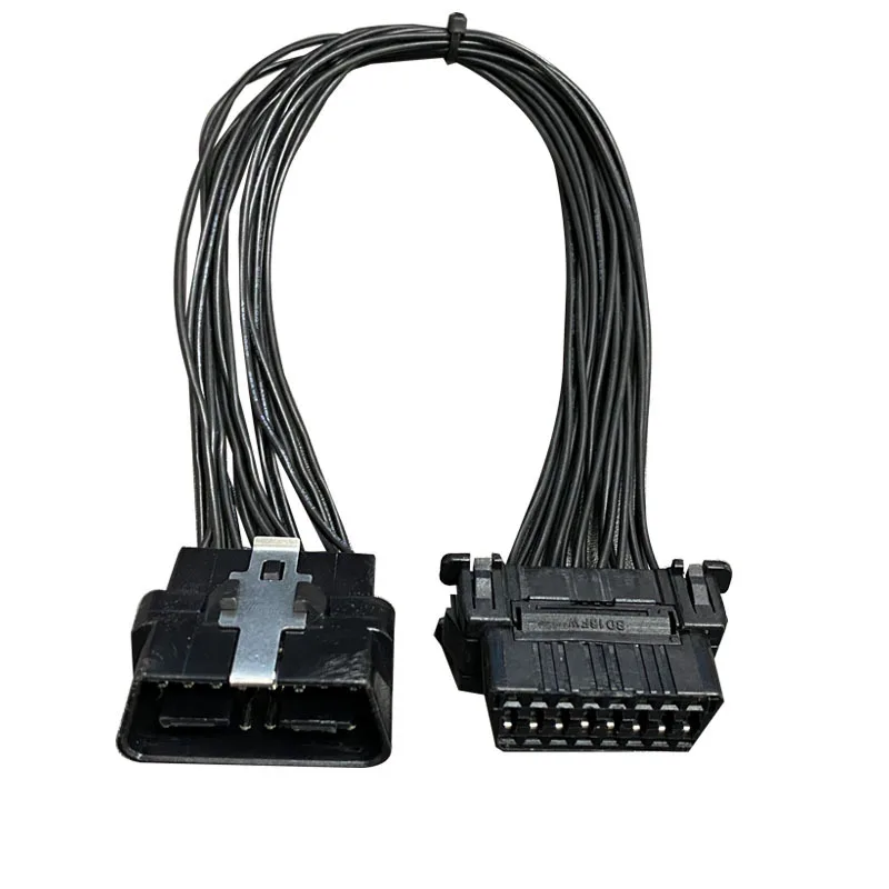 OBD2 16pin Extension Harness Full Line 16Pin Male To Female Plug Car Diagnostic Connector OBDII 16 Needle Extend Adapter Cable