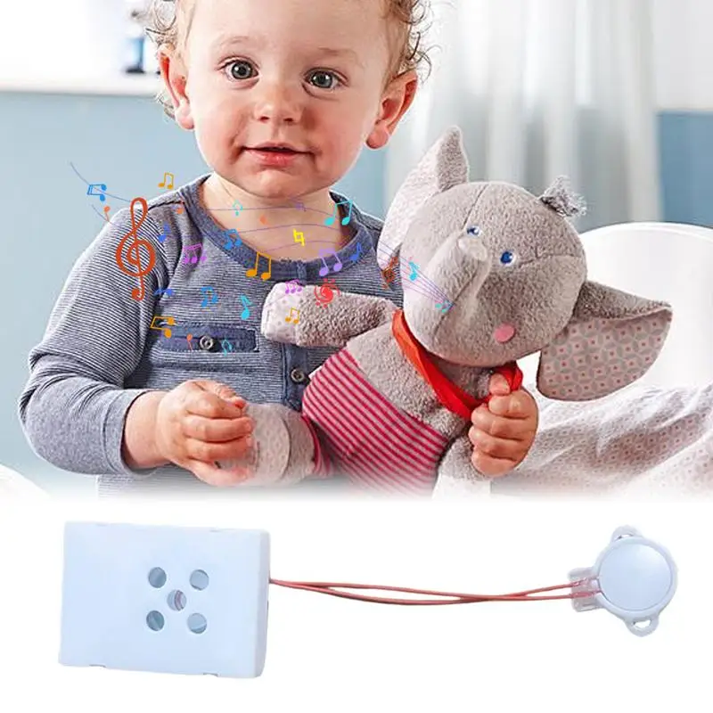 

Голосовая коробка с мягкими животными, устройство для записи на 198 секунд, говорящий модуль для дома, детей, девочек, плюшевая игрушка, развлечение