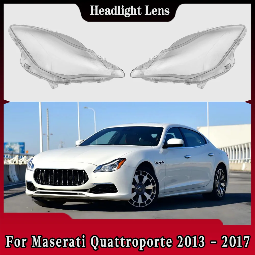 

Крышка передней фары для Maserati Quattroporte 2013 2014 2015 2016 2017, абажур, линза, корпус фары из плексигласа
