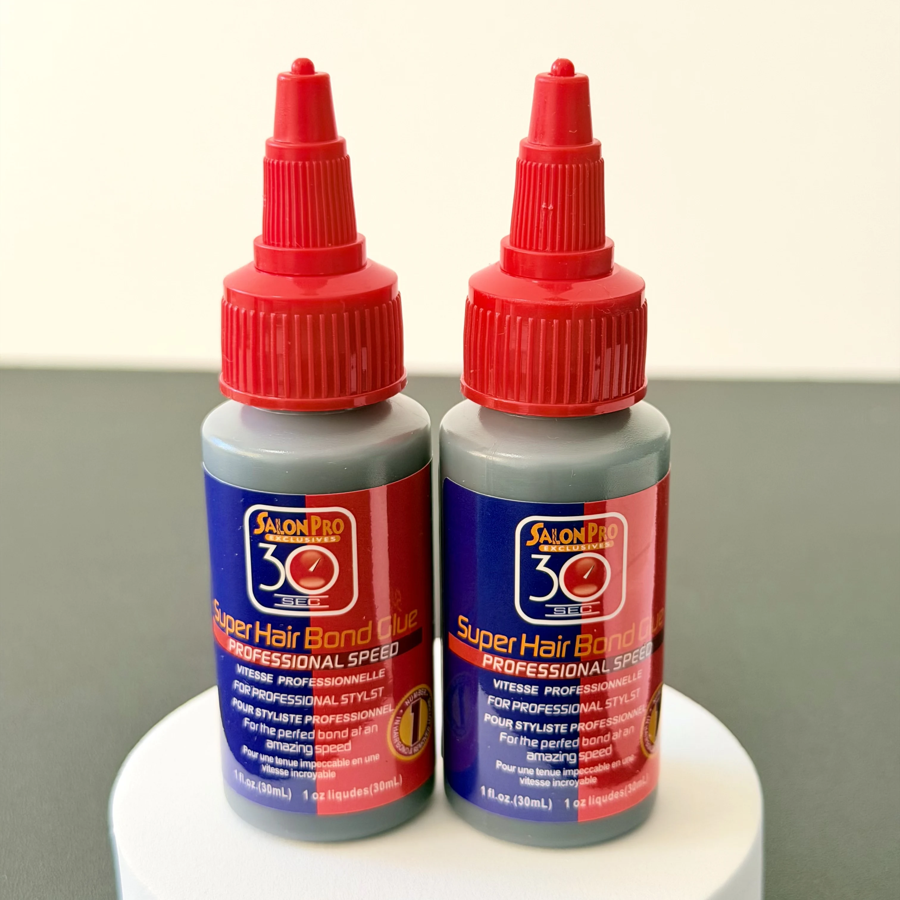 Cola Super Hair Bond Glue Salon Pro 1oz/30ml 2oz/60ml 4oz/118ml para Extensão de Cabelo