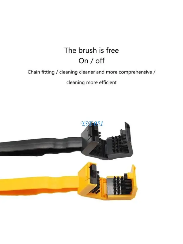 

E15A Motorcycle Gear Grunge Brush Chain Cleaner Scrubber Bisiklet Tool Bike Cleaner