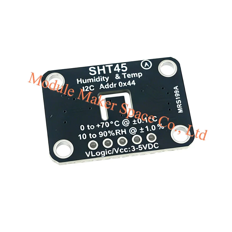 SHT45 Digital Temperature Humidity Sensor Module  DC 3.3V - 5V High Precision I2C Compatible with STEMMA QT / Qwiic for Arduino