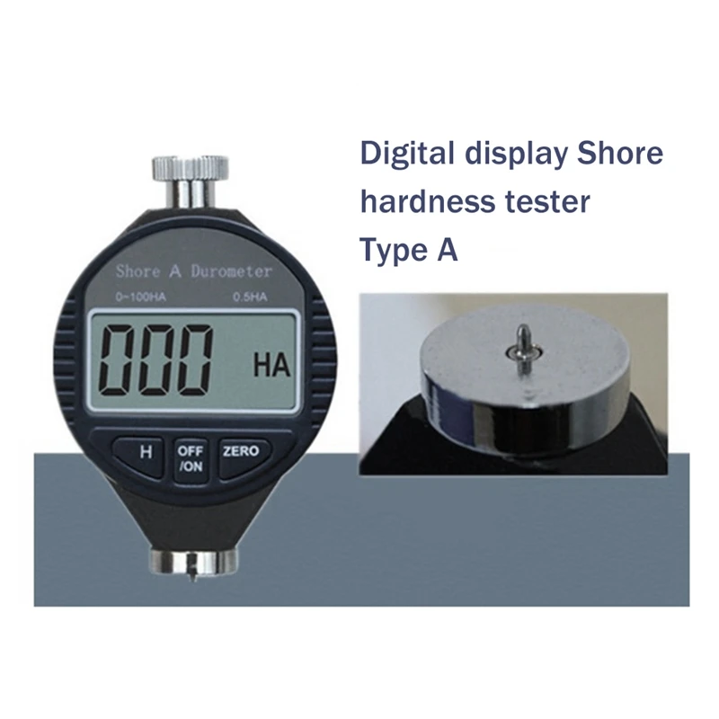 Digital Shore Hardness Tester Sauer Meter For Measuring The Hardness Of Rubber/Silicone/Tires/Plastics/Foam-Type A