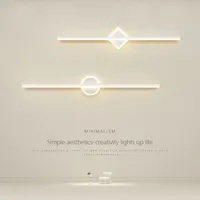 Modern LED Wall Lamp For Bathroom Mirror Bedroom Living Room Background Wall Lights Home Decor Indoor Sconce Lighting Fixture