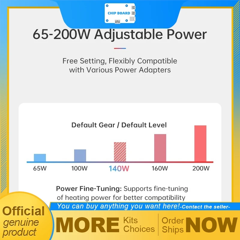 ALIENTEK HP20 Compact 200W Hot Plate Preheater with PD3.1 Digital Control and 350°C Steady Heating