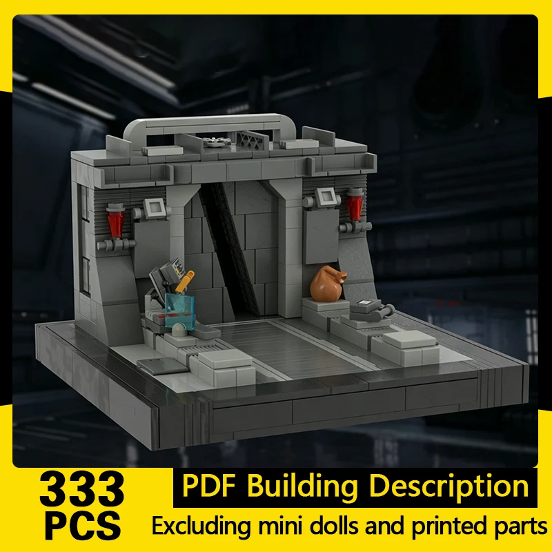 

City Street View Model MOC Building Bricks Corridor Diorama Modular Technology Gifts Holiday Assemble Children Toys Suit