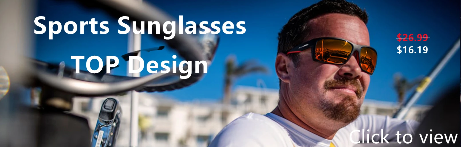 JULI Quadratische, übergroße, polarisierte Sonnenbrille für große Köpfe, Herren, Retro, Vintage, XXL, supergroße Sonnenbrille, UV-Schutz, MJ8023 – Detail 1