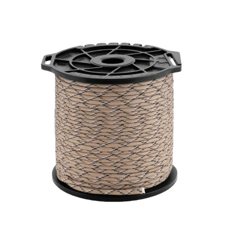 650 lb Paracord 100 m 9 Core 4mm Militaire Tactische Parachute Spool Tent Touw Lanyard voor Outdoor Survival Camping DIY Armband