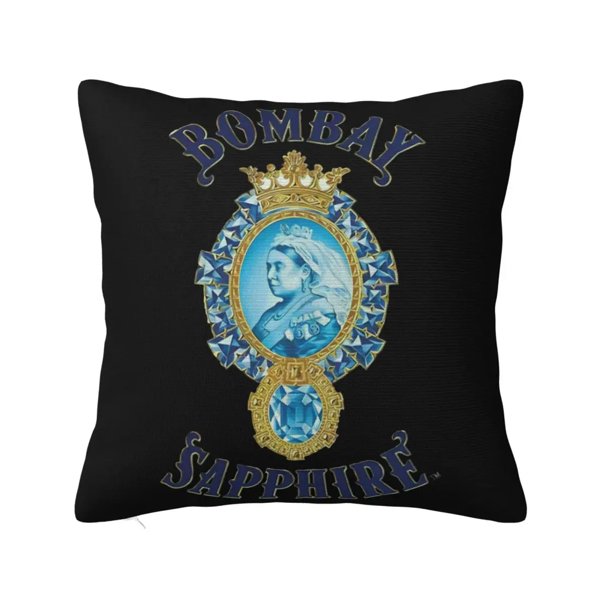 Bombay Sapphire Gin White Vacation Top Quality 3D Stylish New Brand Unique Gift Homme Rock Gift Hipster Pillow Case