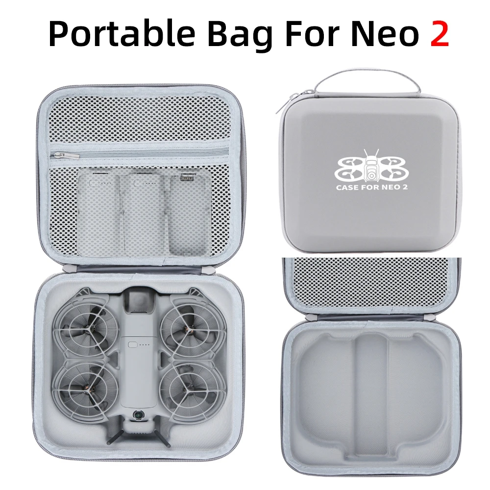 Drone Neo2 Carrying Case, Small Storage Bag with handle for DJI Neo2 Drone, Portable Mini Compact Protective Handbag Accessories