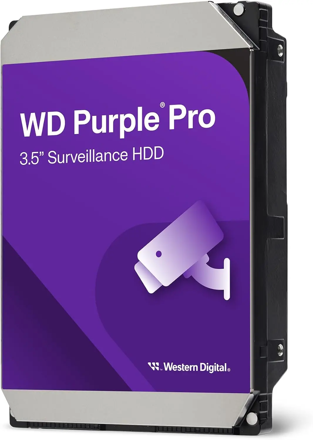 

8 ТБ WD Purple Pro HDD для видеонаблюдения SATA 6 Гбит/с, 256 МБ кэш-памяти, внутренний жесткий диск 3.5 дюйма WD8002PURP