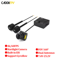 CADDXFPV Walksnail Avatar Moonlight kit For FPV For Drone 4k/60FPS Startlight Camera 1080P Camera EIS FOV 160 Dual Antennas