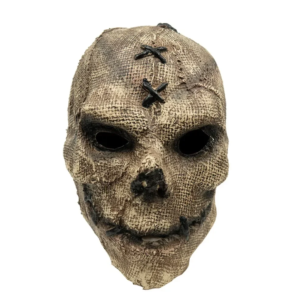 

Halloween Horror Killer Skull Mask Cosplay Scary Skeleton Haunted House Outdoor Bar Latex Helmet Halloween Party Costume Props