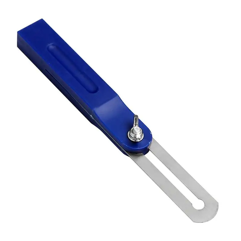 Edge Ruler Woodworking Precision Pocket Ruler Marking Measuring Scribing Square Ruler Wood Working Scribing Measure Tools