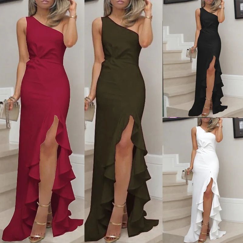 Townlike Pearl Bow Backless Nightclub Abito da festa sexy Donna 2025 Abito primavera estate Abito maxi lungo aderente aderente