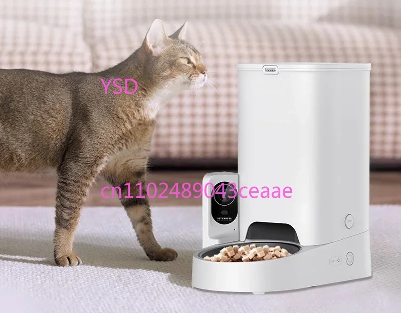 Automatic Feeder [New Generation AI Vision] (Timed Feeding, Cat & Dog Universal, Smart Pet Food Dispenser)