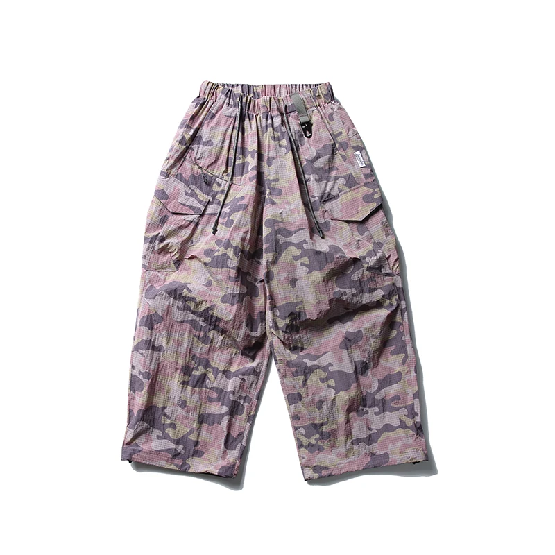 Pantalones cargo de camuflaje de secado rápido resistentes al agua para hombre, ropa técnica de moda, pantalones tácticos Cityboy holgados para exteriores, unisex