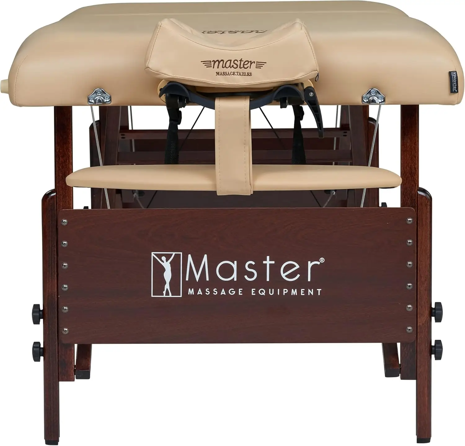 مجموعة طاولة التدليك المحمولة من Master Massage مقاس 30 بوصة من Del Ray Pro، لون رملي، فاخرة مع وسادة سميكة من الرغوة مقاس 3 بوصات