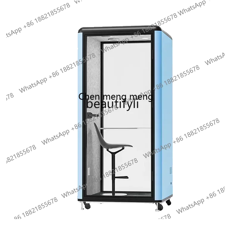 

B178 Mobile phone booth Soundproof room Home recording studio Indoor learning cabin Office silent warehouse