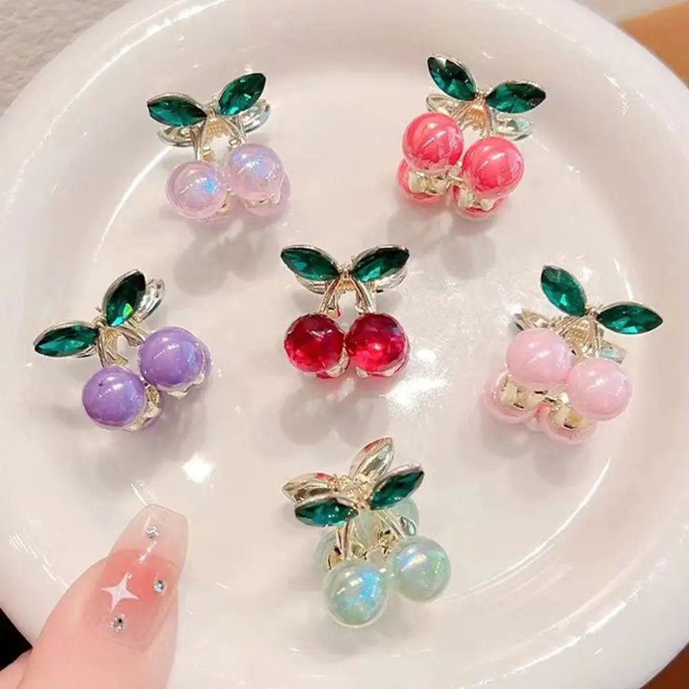 Clip Headdress Fashion Jewelry Cherry Alloy Children Mini Shark Clip Girl Hairpin Korean Style Hair Clip Girl Hair Claw